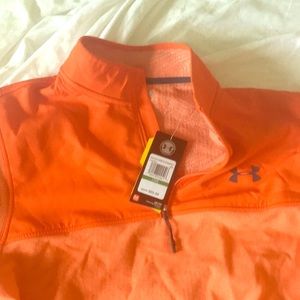 Coldgear undated orange pullover
